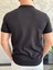 Erkek Slim Fit Pamuklu Polo Yaka Tshirt Siyah ECA017 4