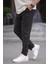 Siyah Düz Paça Erkek Pantolon 6535 2