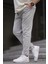 Gri Düz Paça Erkek Pantolon 6535 1