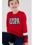 US2213 - Kırmızı - U.s. Polo Assn Kids Erkek Eşofman Takımı 4