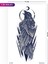 1 Ay Kalıcı Karga Dövmesi Raven Tattoo Kuzgun Dövme 2