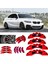 Bmw F22///M Kırmızı 17-18-19-20 Janta Uyumlu 4.lü Kaliper Kapagı 1