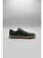 Erkek Deri Sneaker Ayakkabı Haki 3