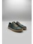 Erkek Deri Sneaker Ayakkabı Haki 4