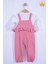 Bayramlık Kız Bebek Çocuk Salopet Badi Takım 2338 4