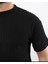 Erkek Kısa Kollu Örgü Kumaş Bisiklet Yaka T-Shirt 2