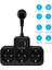 Akım Korumalı Priz, Duvar Priz Çoğaltıcı, 3x Priz Soketi, 2x Type-C Girişi, 1x USB Girişi, Çocuk Korumalı ve Isıya Dayanıklı Yapı, Aşırı Gerilim Koruyucu, 16A/3680W (Kablosuz) 2
