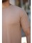 Erkek Ağaç Kabuğu Desenli Kısa Kollu T-Shirt 3