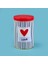 Love Yuvarlak Tekli Metal Kutu - Renkli - 900 ml 1