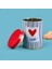 Love Yuvarlak Tekli Metal Kutu - Renkli - 900 ml 2