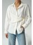 Bağlamalı Gömlek - Ekru 3