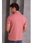 Erkek Slim Fit Pamuklu Yumuşak Doku Nefes Alan Kumaş Yakalı Tişört 5