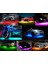 Rgb LED Neon Undercar Glow 12V Araç Altı Şasi Dekoratif Aydınlatma Kiti App + Kumanda Kontrollü 2