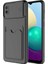 Galaxy A02 Kılıf ​ecrz Kartix Kapak-Siyah 1