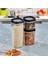 Bonny Erzak Saklama Kabı 3lü Set 1,8lt - 1lt - 600ML Siyah 3