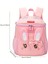Kız Çocuk Için Pembe Tavşan Desenli Okul ve Sırt Çantası (33X26X15 Cm) 3