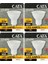 (4 adet) Cata 9W (50W) Beyaz Işık (6500K) Dim Edilebilir GU10 DUYLU LED Spot Ampul 1