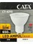 (3 adet) Cata 9W (50W) Beyaz Işık (6500K) Dim Edilebilir GU10 DUYLU LED Spot Ampul 2