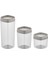 Bonny Erzak Saklama Kabı 3lü Set 1,8lt - 1lt - 600ML Bej 1