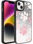 Apple iPhone 14 Kılıf Aynalı Desenli Kamera Korumalı Parlak Ecrz Mirror Kapak-Pati 1