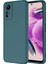 Xiaomi Redmi Note 12S Kılıf Ecrz Mara Laaakan Kapak-Koyu Yeşil 1