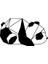 Panda Duvar Heykeli 2d T3107770 3D 1