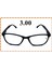 Unisex Kitap Okuma Gözlük & Bilgisayar Gözlüğü & Yakın Çalışma Gözlüğü ( 3.00 ) 1 Adet (Videolu Ürün) 1