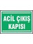 Acil Çıkış Kapısı Levhası 1