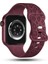 Apple Watch 10 42MM – 6 7 8 9 10 Se Uyumlu 38-40-41MM Leopar Desenli 2'li Silikon Kordon Seti 5