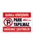 Uyarı Yönlendirme Levhaları "garaj Girişidir Park Yapılmaz " 25X35 cm Dekota Pvc Levha 1