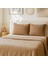 4 Katlı Müslin Kahverengi Renk 50X70 Cm. %100 Pamuklu 2 Adet Yastık Kılıfı 2
