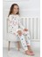 Unisex Çocuk Pijama Takımı %100 Pamuk Uzun Kollu Penye 3-8 Yaş 3