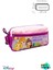 Çift Fermuar Bölmeli Büyük Kapasiteli Kız Çocuklar Için Disney Prenses Serisi Kırtasiye Kalem Kutusu 1