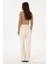 Kadın Ekru Pantolon (Jean) 50308385-VR019 4
