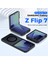 Samsung Galaxy Z Flip 7 ile Uyumlu Magsafe Kablosuz Şarj Destekli Mat Transparan Silikon Kılıf 3