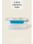 Kilitli Sızdırmaz Saklama Kabı – 3 Litre Contalı Gıda Kabı, Mikrodalga ve Bulaşık Makinesi Uyumlu 1