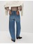 Mid Rise Rahat Kalıp Horseshoe Jean 6