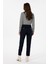Kadın Lacivert Pantolon (Kanvas-Chino) 50309266-VR033 4