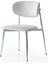 Duman Açılır Masa Takımı – Gri Mermer - Krom Metal Ayak – 80×130→160 Cm, 4 Sandalyeli 5