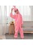 Çocuk Tavşan Kostümü Pembe Renk 4-5 Yaş 100 cm 2