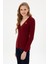 Kadın Bordo Hırka (Triko) 50313580-VR014 3
