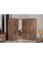 Rent Brown 6 Kapılı Köşe Gardırop 1