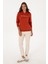 Kadın Kiremit Sweatshirt 50313559-VR031 4