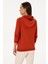 Kadın Kiremit Sweatshirt 50313559-VR031 5