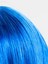 Mavi Renk Uzun Parti Peruğu 4
