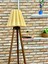 Ahşap 3 Ayaklı Pileli Moder Tripot Lambader Salon Yatak Odası Oturma Odası Pinterest Tasarım 1