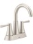 84022SRN Ronan Iki 4 "centerset Modern Musluk, Push-Down Drenajlı, 1 Saplı, Spot Dirençli Nikel 1