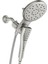 220C3BN Verso Sekiz Fonksiyonlu 17,78 cm Çap Püskürtme Başlığı Standart, El Duşu, Fırçalanmış Nikel 1