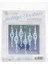 Christmas Beaded Crystal Ornament Kit-Blue Crystal Ice Drops -NCHBOK-022 2
