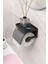Home Yapışkanlı Kapaklı Tuvalet Kağıdı Askısı Banyo Tuvalet Kağıtlığı Aparatı Peçetelik Organizer Plastik, Siyah 1